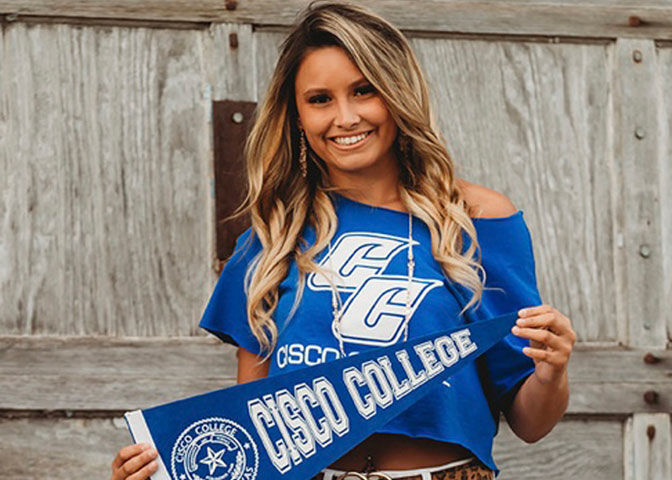 Hannah Price senior 2020 Mineral Wells High School